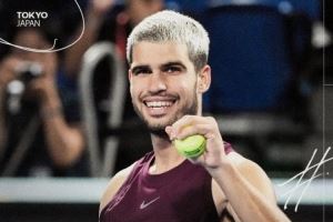 阿尔卡拉斯夺得ATP500东京站冠军，皇马官方社媒祝贺