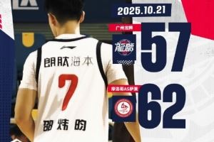 洲俱杯国际职业篮球冠军赛：邵炜昀17分 广州不敌摩洛哥AS萨莱